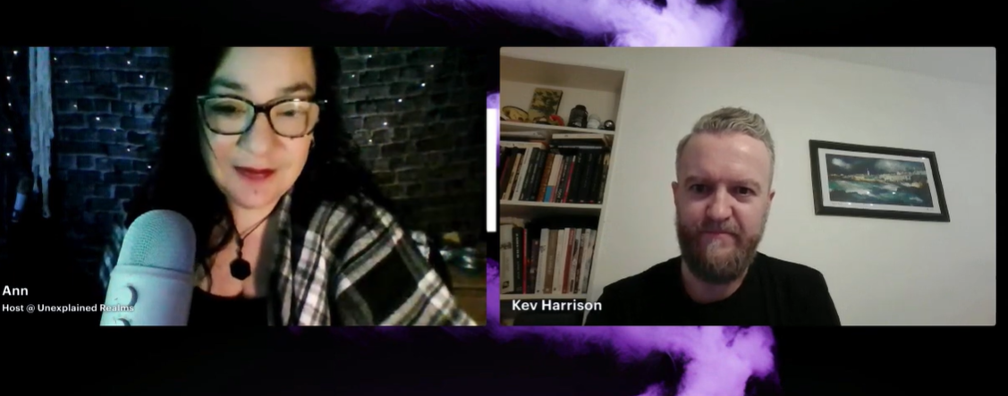 Author Kev Harrison Joins Unexplained Realms